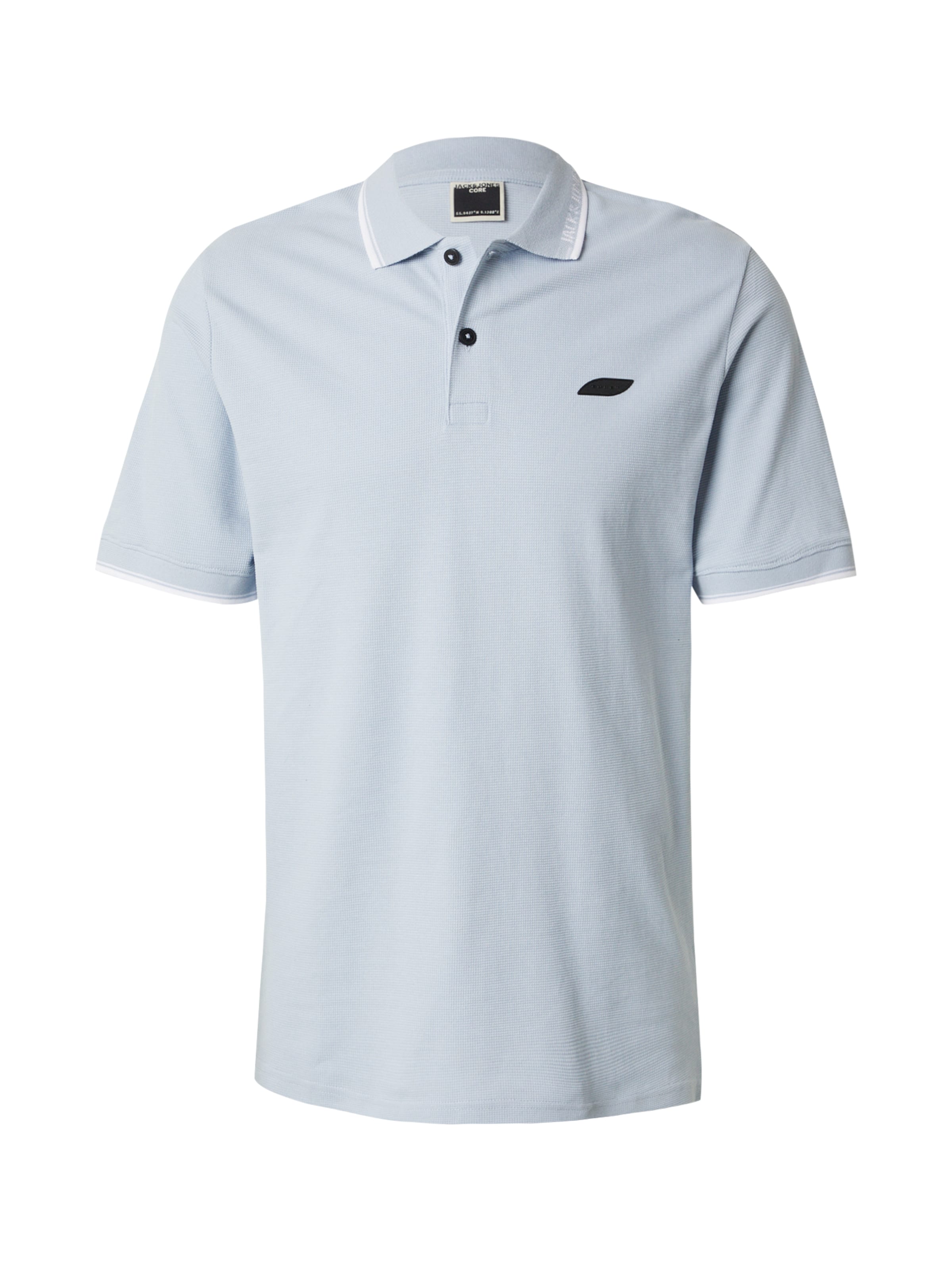 JACK & JONES Футболка 'JCOPACER' в Пастельно-синий / Белый, Обзор товара