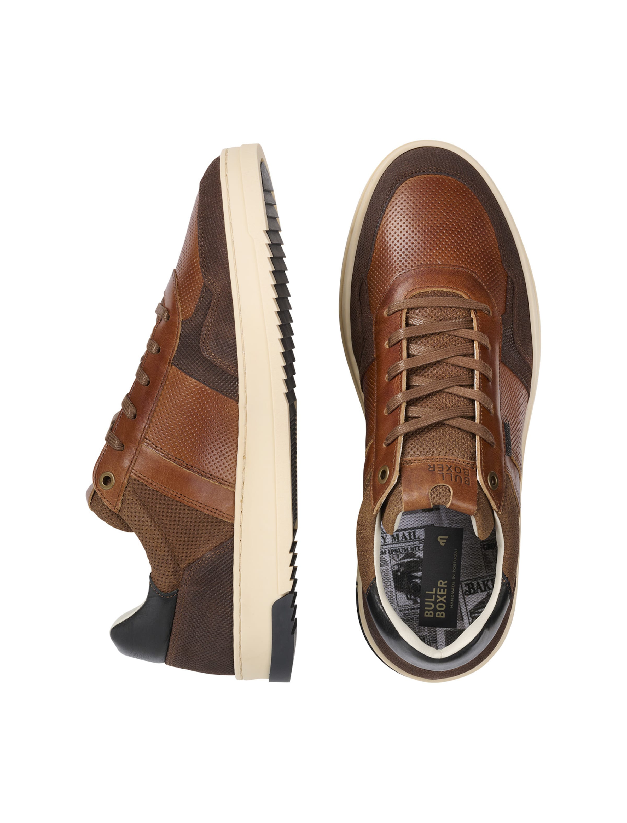 Baskets basses 'Dean' BULLBOXER en marron