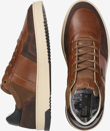 BULLBOXER Sneaker 'Dean' in Braun