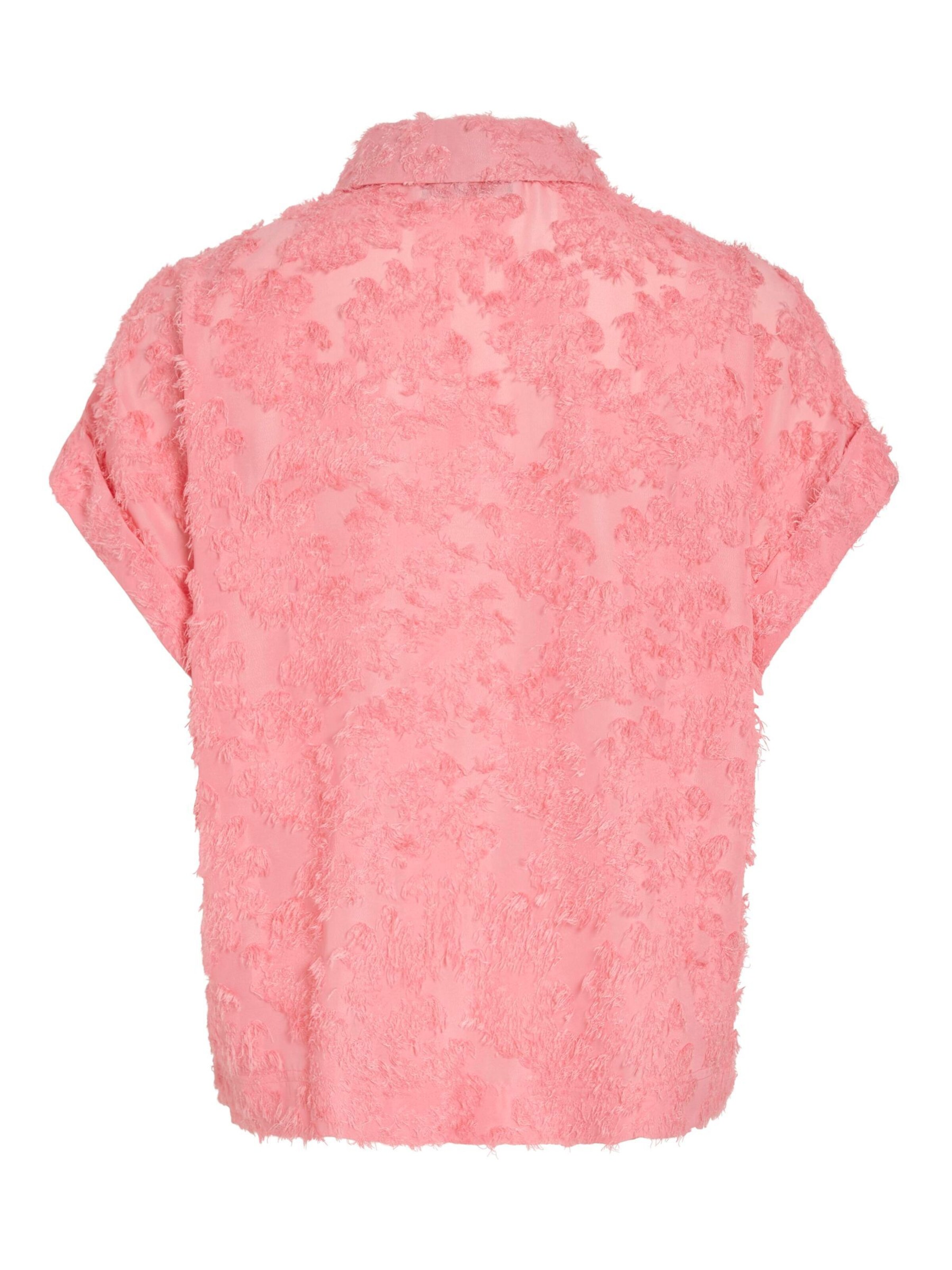 VILA ROUGE EDIT Bluse 'VIKYOTO' i pink