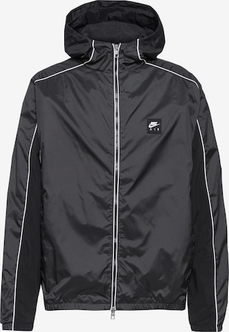 Veste mi-saison 'Air' Nike Sportswear en noir : devant