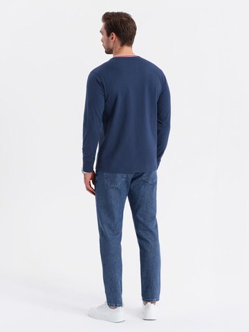 Ombre Shirt in Blauw