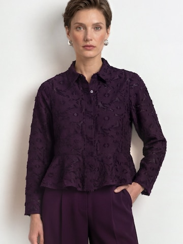 Rich & Royal Bluse i lilla: forside