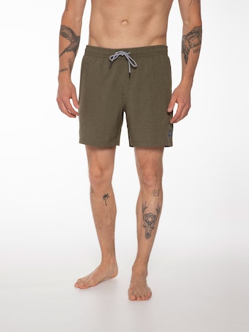 PROTEST Badeshorts 'DAVEY' in Grün