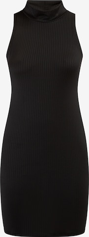 faina Dress in Black: front