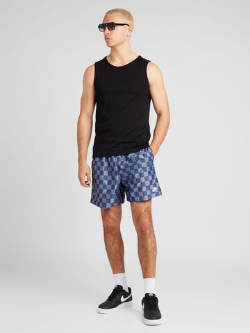 Nike Sportswear Normalny krój Spodnie 'CLUB' w kolorze niebieski