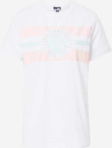 ELLESSE Shirt 'Maglie' in Wit: voorkant
