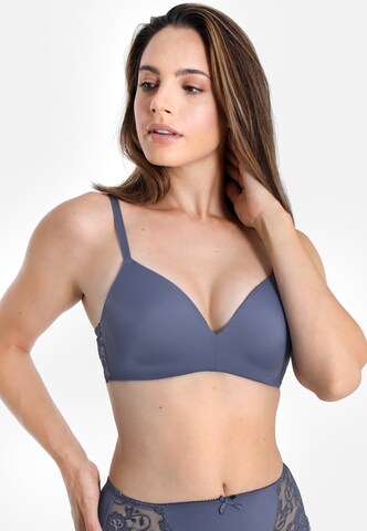 Invisible Soutien-gorge 'CLASSIC LACE' sassa en bleu : devant