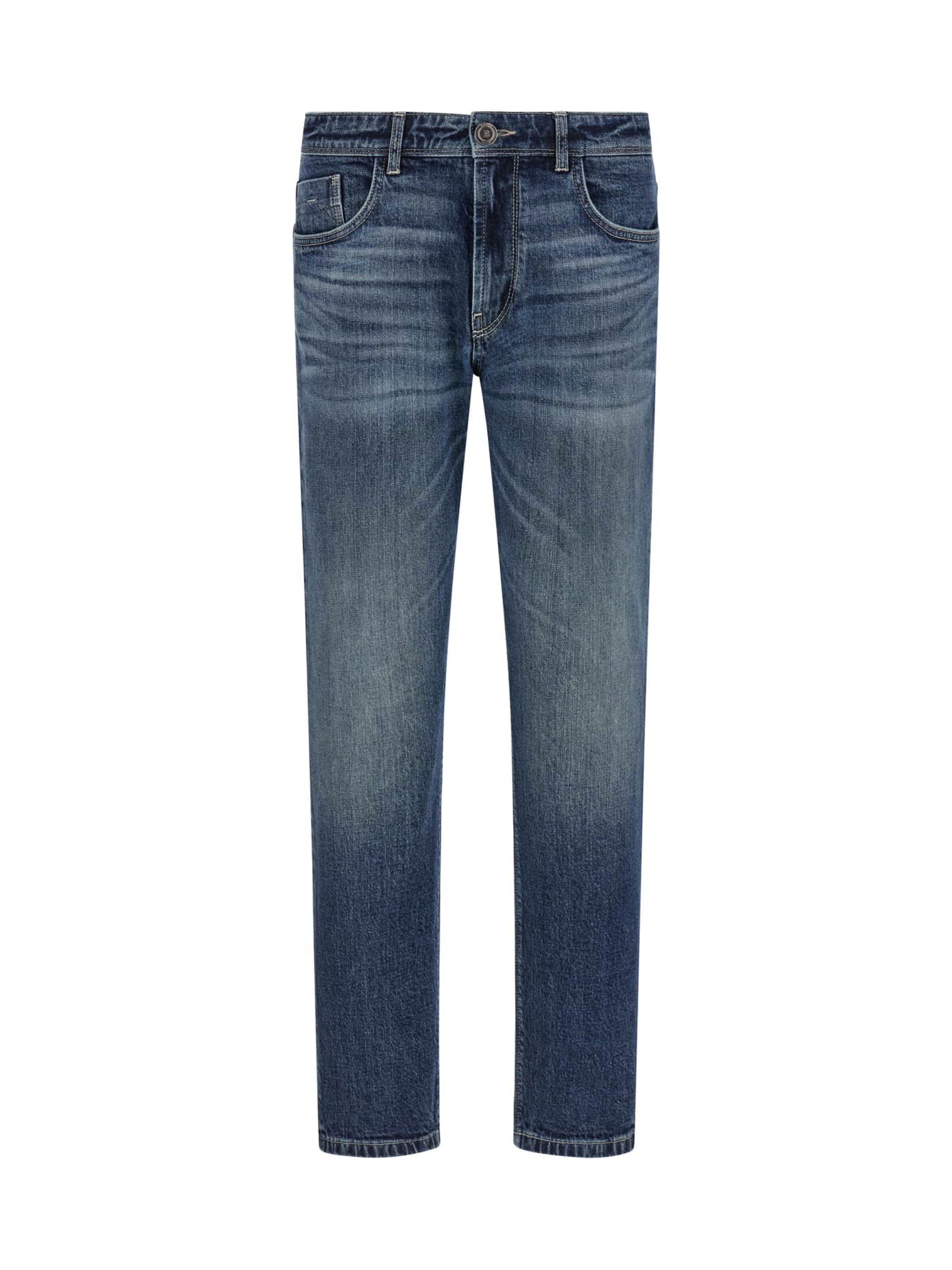 Boggi Milano Slimfit Jeans in Blauw: voorkant