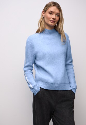 STREET ONE Sweater in Blue: front