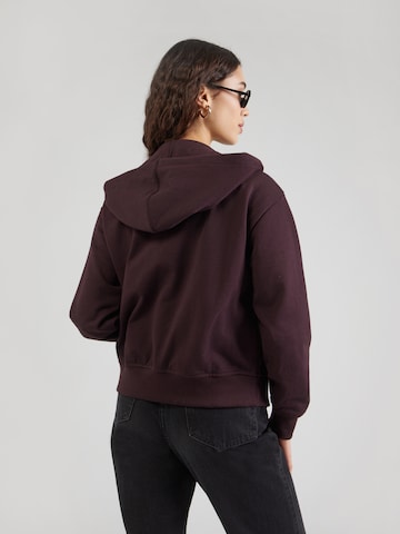 Veste de survêtement Calvin Klein Jeans en violet