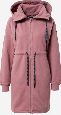 Lake View Sweatjacke 'Mareen' in Pink: predná strana