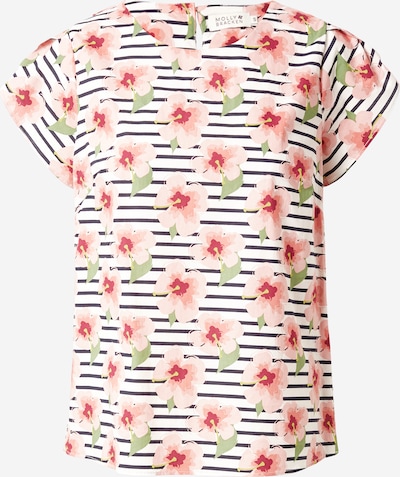 Molly BRACKEN Blouse in Light green / Peach / Dark red / Black / White, Item view