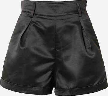 Loosefit Pantaloni con pieghe 'LORNA' di In The Style in nero: frontale