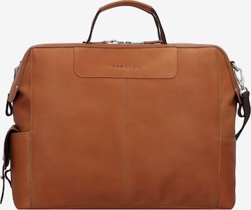Harold's Document Bag 'Country' in Brown: front