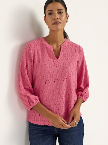 Cellbes of Sweden Blouse in Roze: voorkant