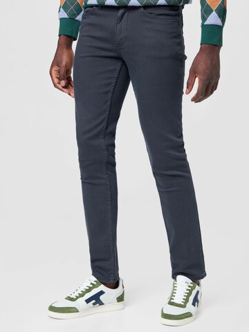 BLEND Slimfit Chino 'Twister' in Grijs: voorkant