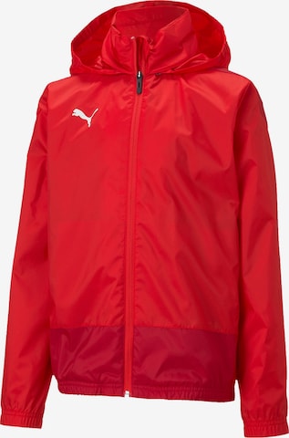 PUMA Athletic Jacket in Red: front