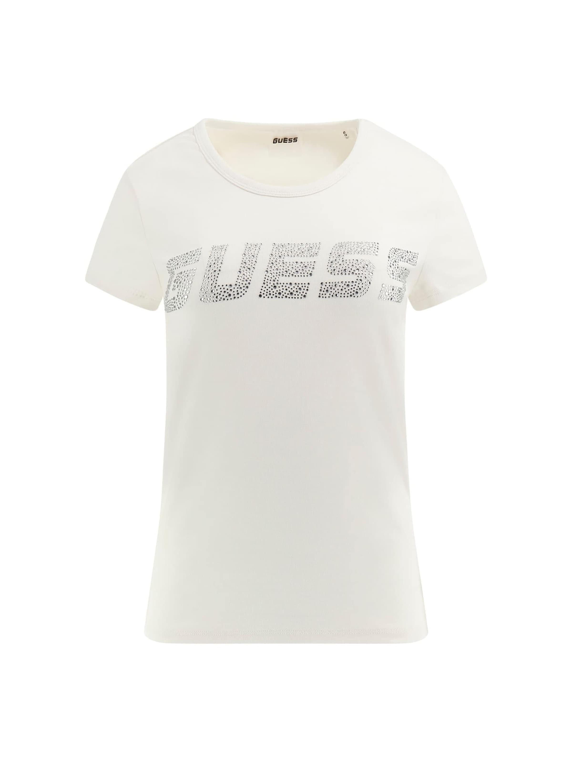 GUESS Performance Shirt 'KIARA' in White: front