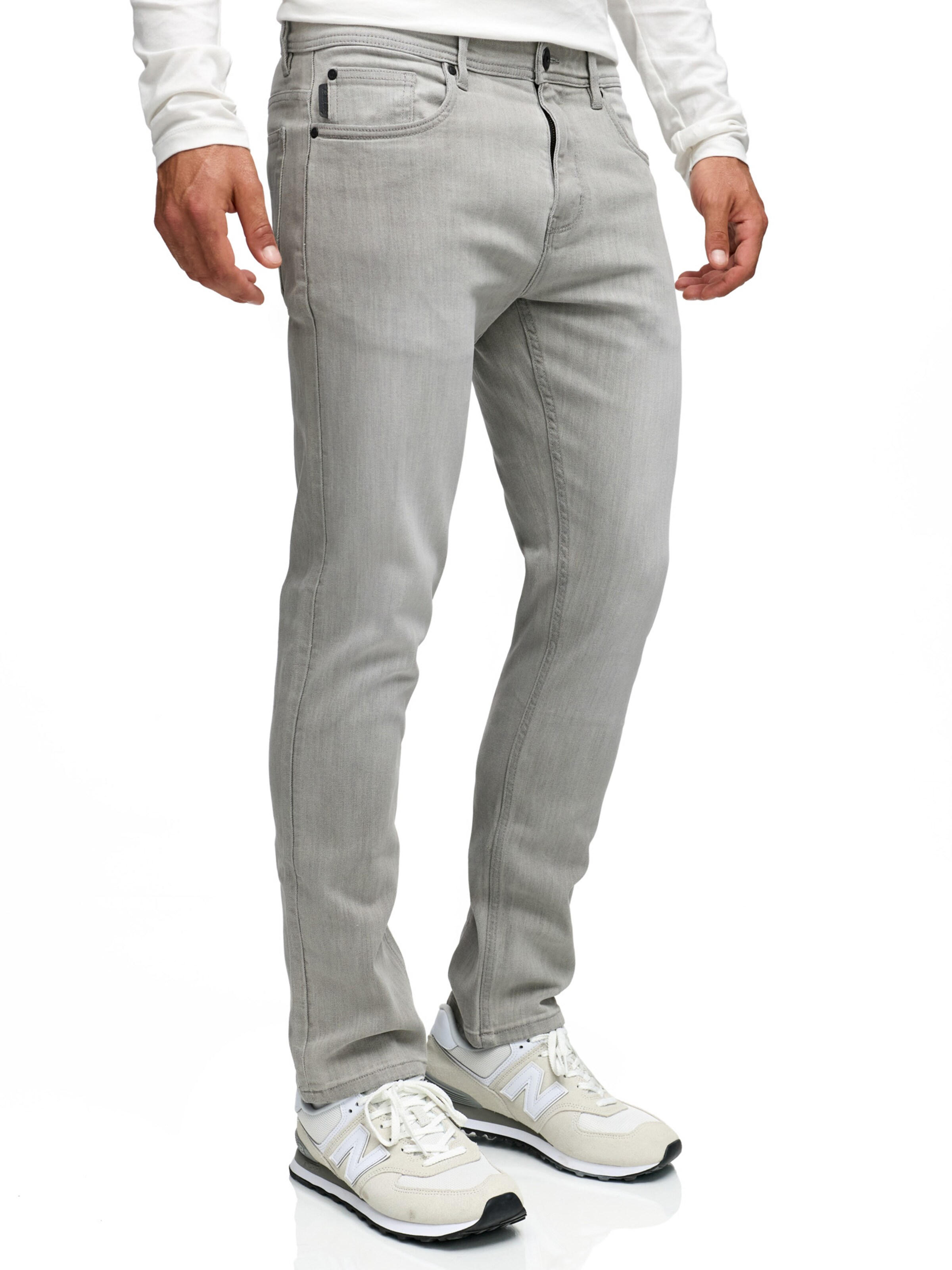 INDICODE JEANS Regular Jeans in Grau