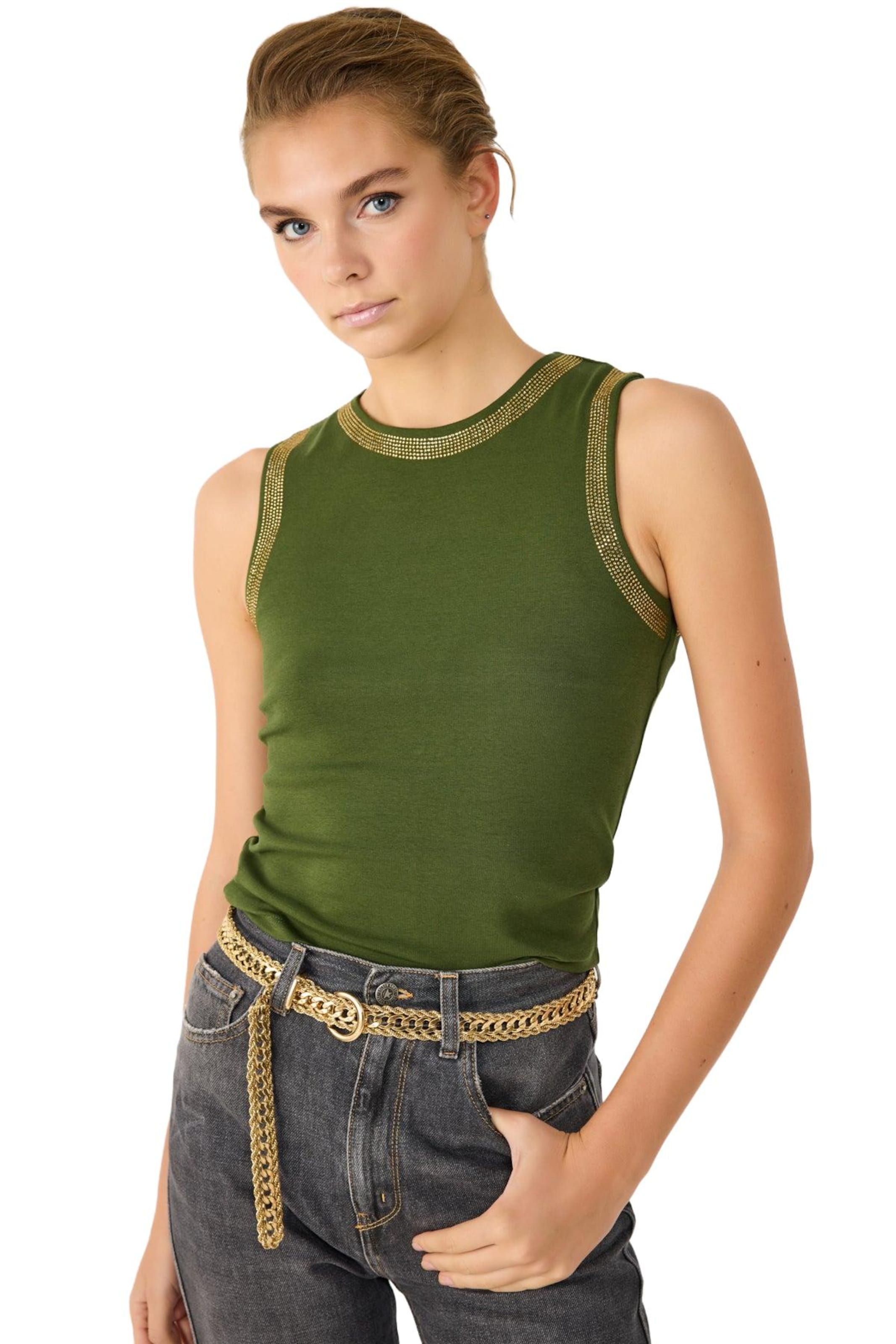 Haut No Matter What en vert