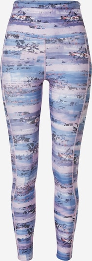 Pantaloni sportivi Marika di colore navy / blu fumo / lilla, Visualizzazione prodotti
