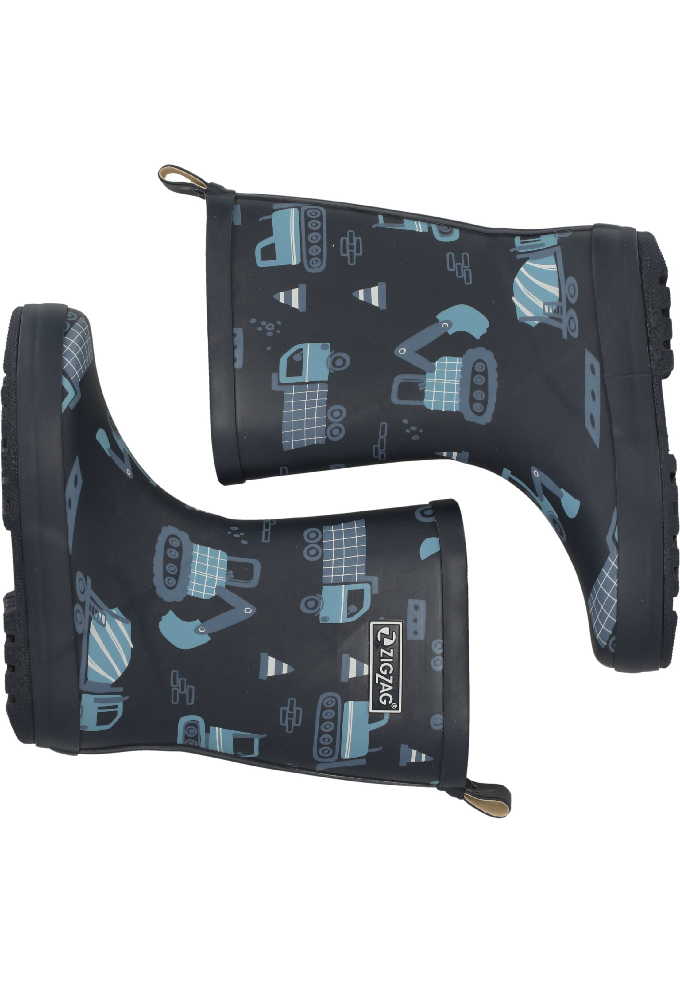 ZigZag Regenlaarzen 'Gemus' in Blauw