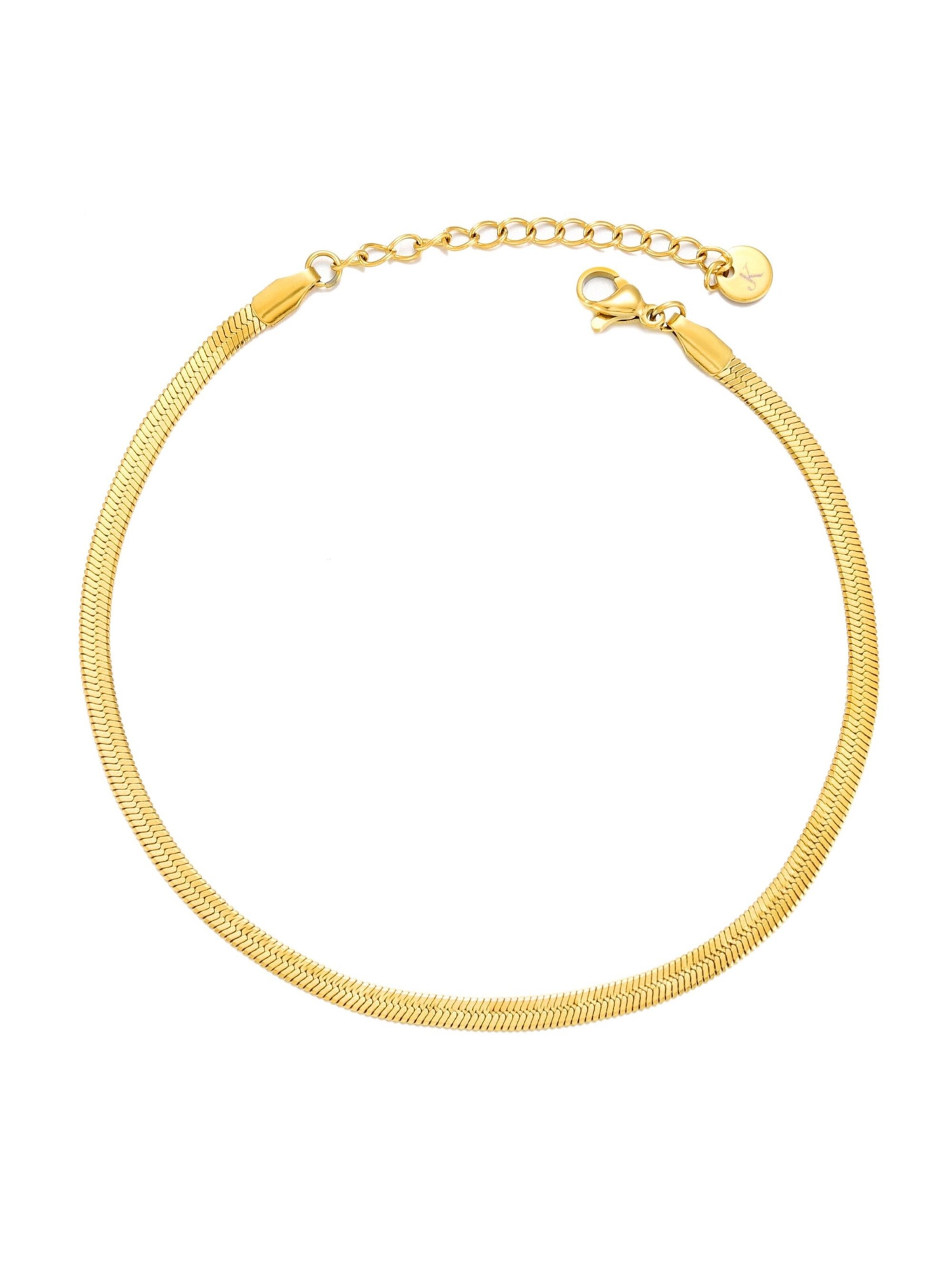 Kim Johanson Bracelet 'Schlangenkette' in Gold: front
