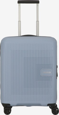 American Tourister Trolley 'AeroStep' in Grijs: voorkant