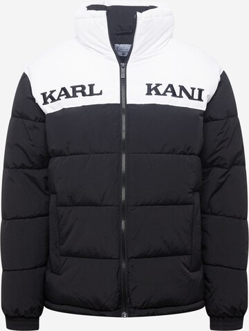 Karl Kani Winter Jacket in Black: front