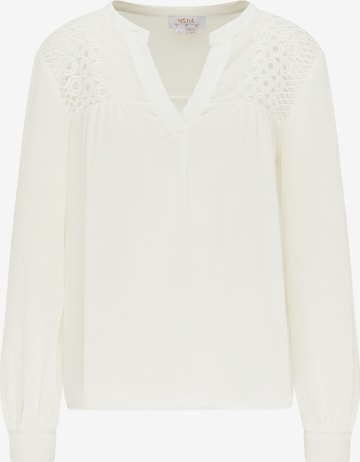 usha FESTIVAL Блуза в бяло: отпред