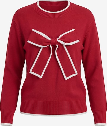 faina - Pullover em vermelho: frente