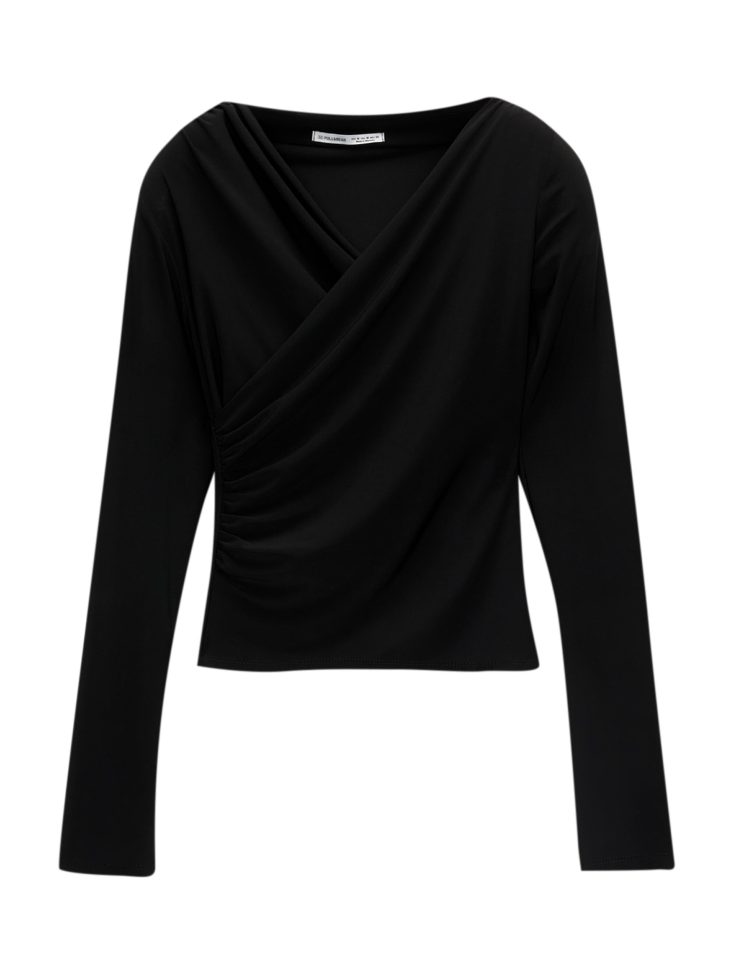 Pull&Bear Tričko – černá: přední strana