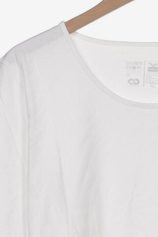 Trigema Langarmshirt XL in Weiß