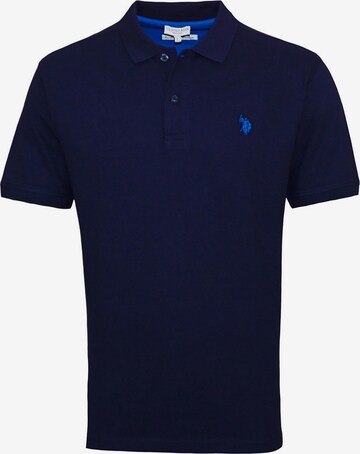 U.S. POLO ASSN. Shirt in Blauw: voorkant