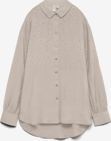 VERO MODA Blouse 'VMHerdis' in Grey: front