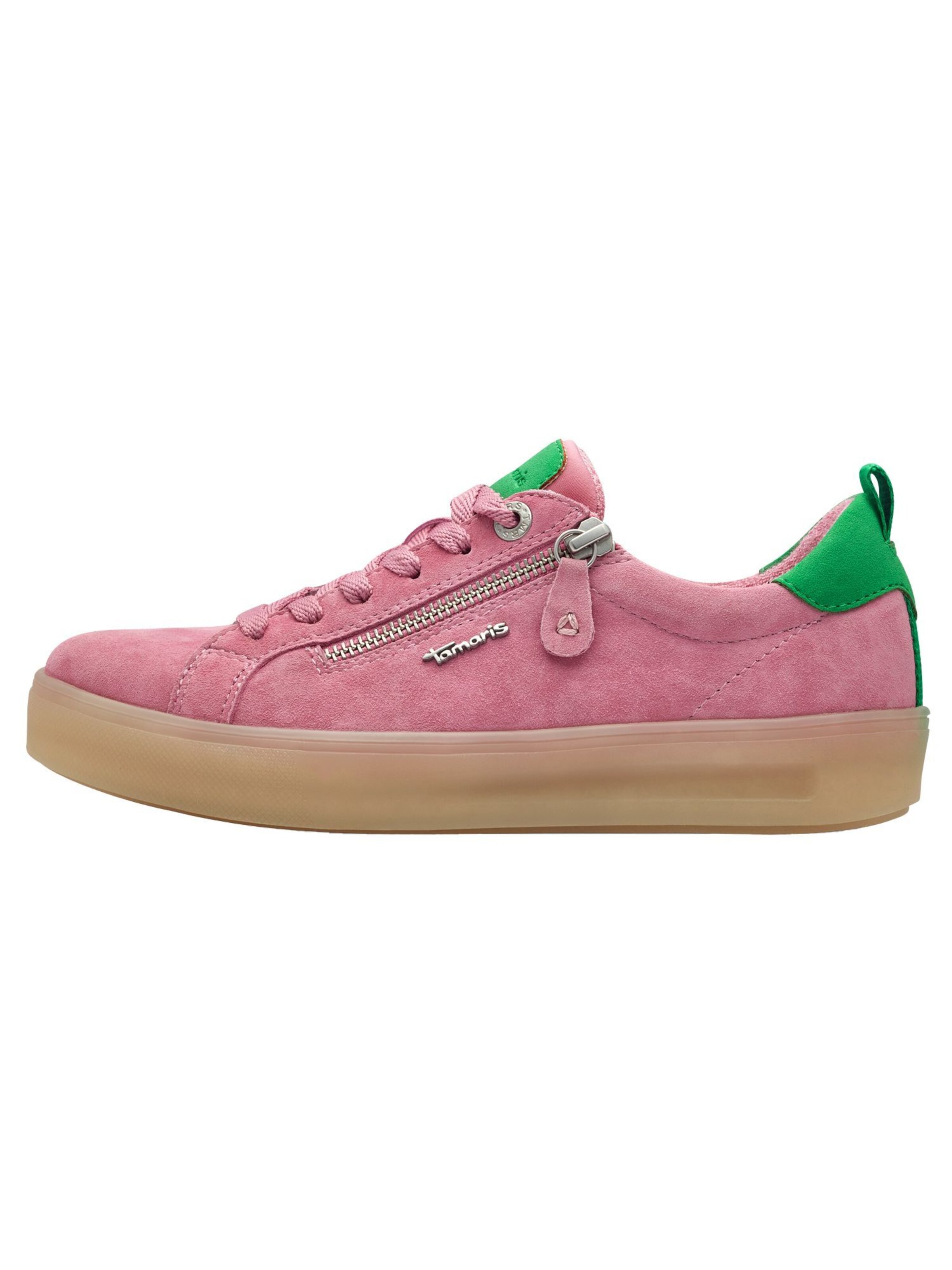 Baskets basses Tamaris en rose