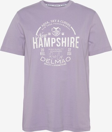 DELMAO Shirt in Purple: front