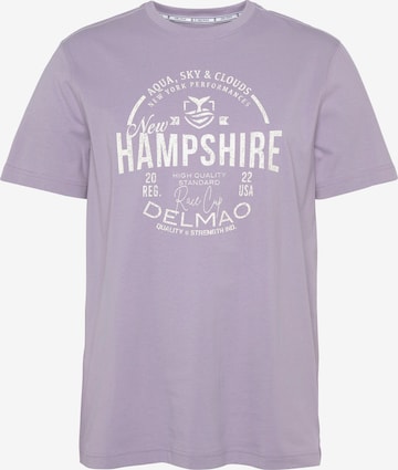 DELMAO Shirt in Purple: front