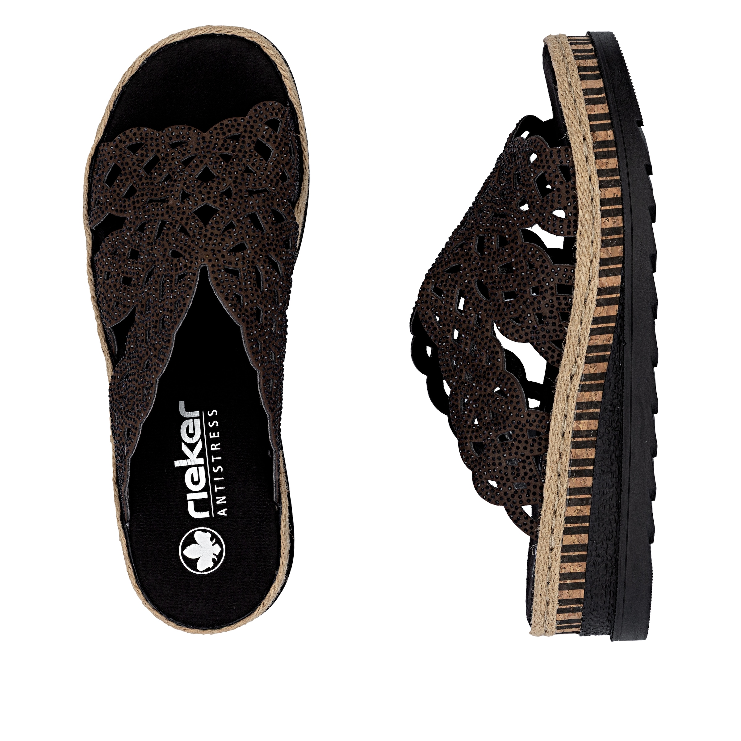 Mule Rieker en marron