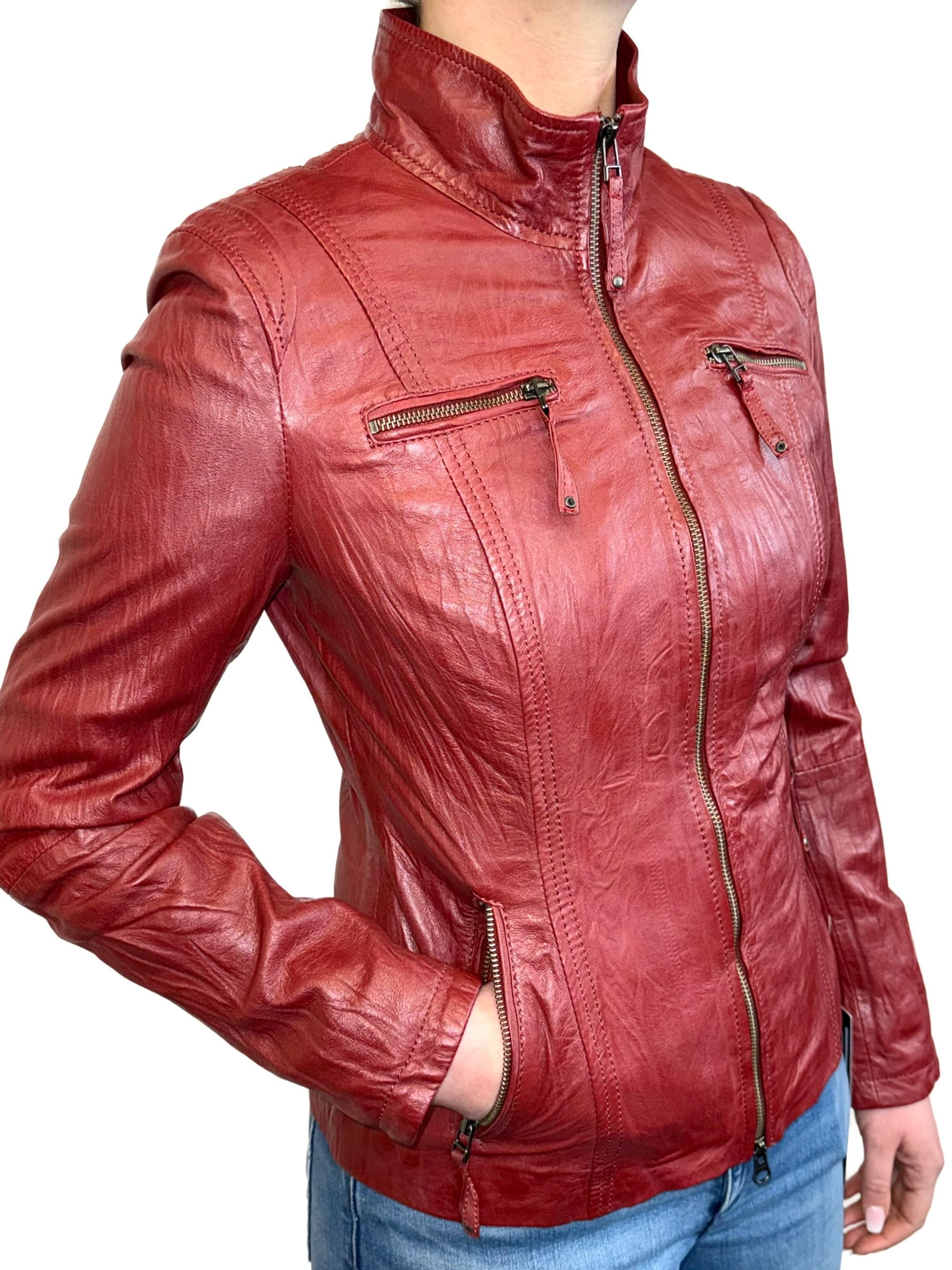 Veste mi-saison 'Francesca' CABRINI en rouge : devant