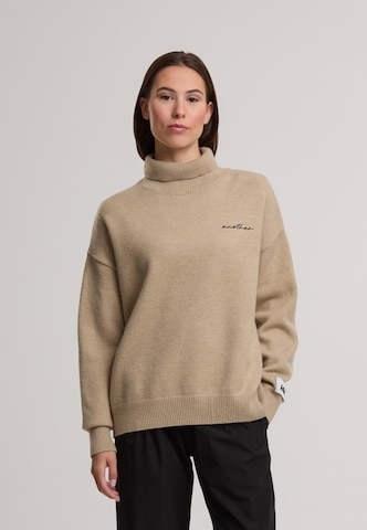 Pullover di Another Cotton Lab in beige: frontale