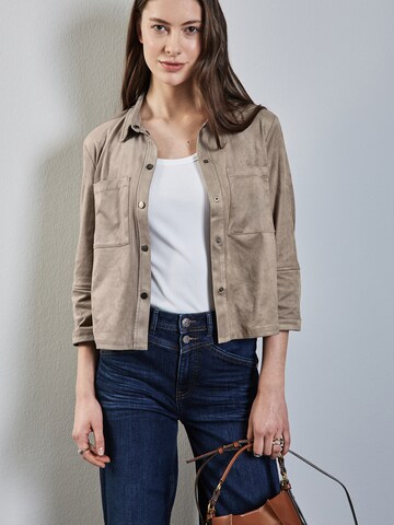 STREET ONE Bluse in Beige: Vorderseite