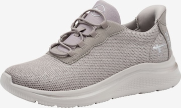 Baskets basses Tamaris en gris : devant