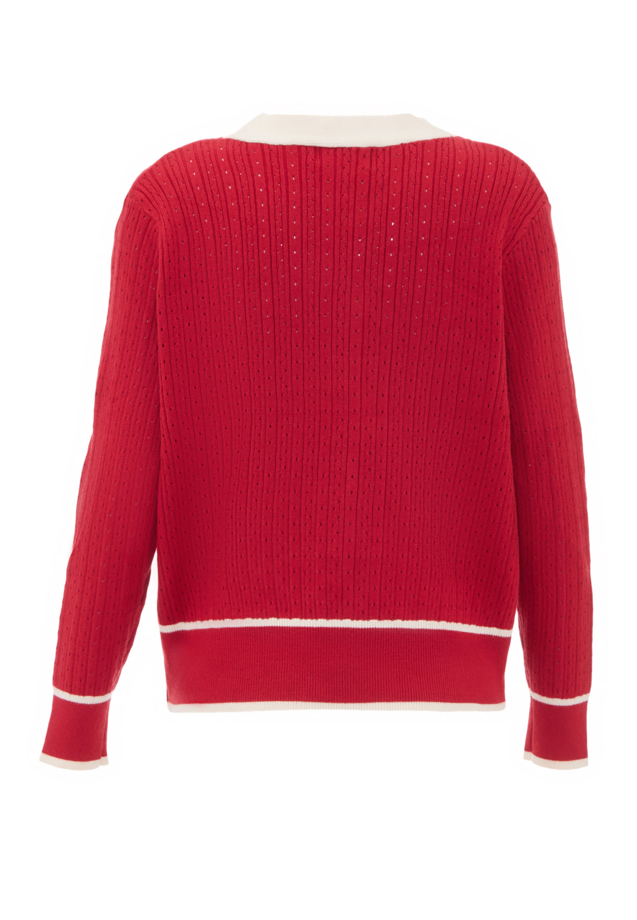 NALLY Cardigan i rød