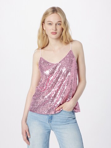 VERO MODA Top 'Lua' – pink: přední strana