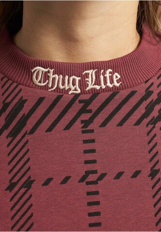 Thug Life Sweatshirt in Brown