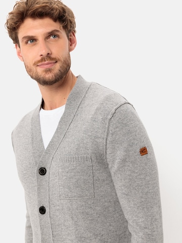 CAMEL ACTIVE Cardigan aus reiner RWS-zertifizierten Wolle in Grau