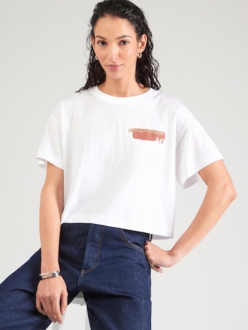 MM by Max Mara Tričko 'FUNALE' - Biela: predná strana