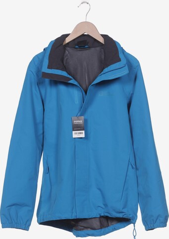 JACK WOLFSKIN Jacke M-L in Blau: predná strana